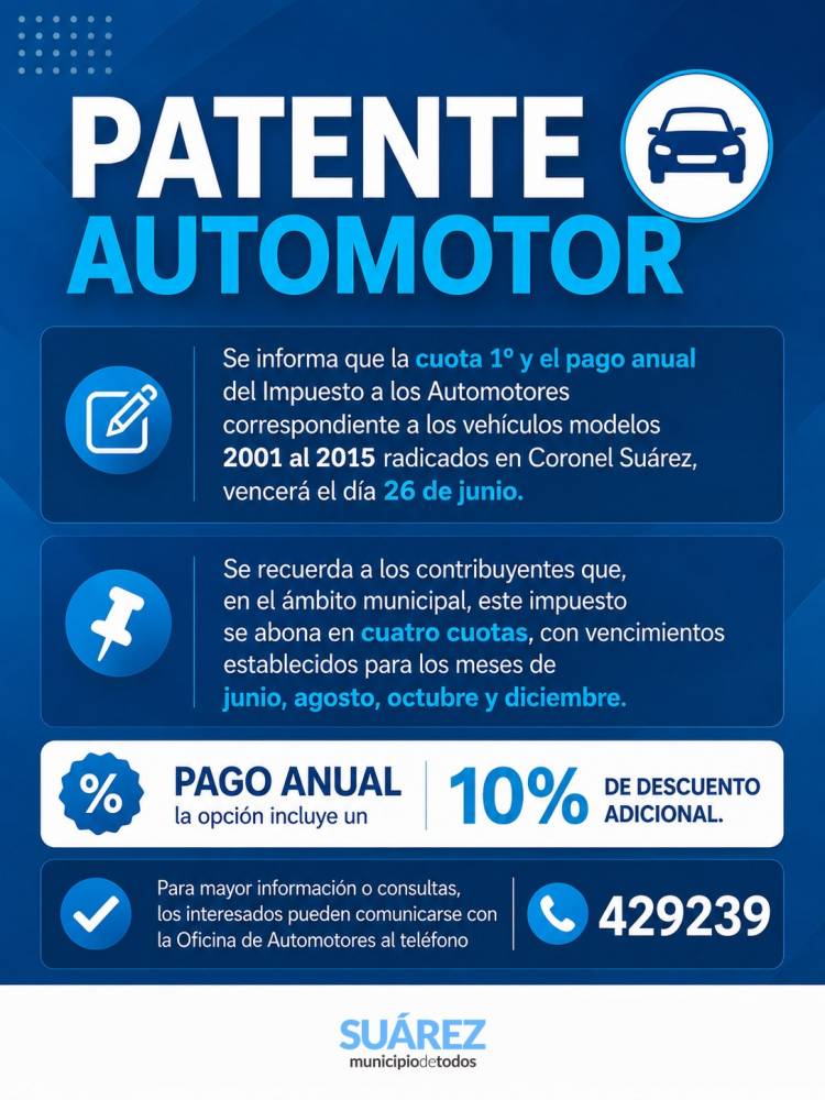 PATENTE AUTOMOTOR