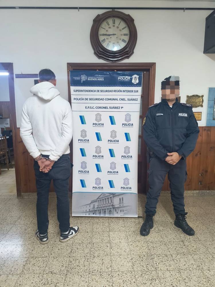La jefatura de policia de seguridad comunal de Coronel Suarez informa
